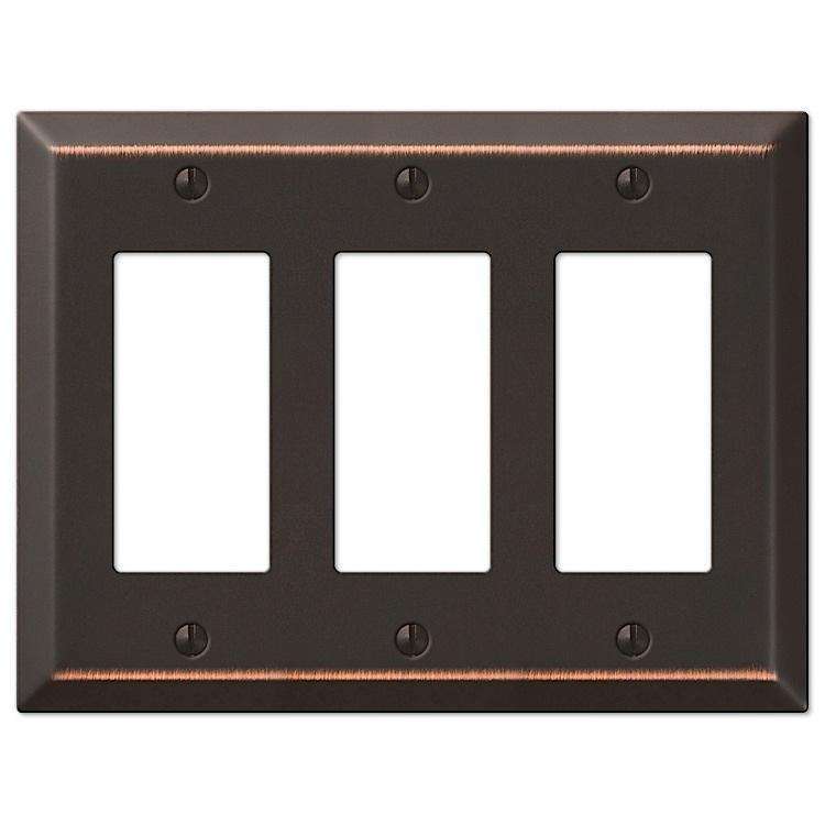 Century Aged Bronze 3 Rocker (GFI)