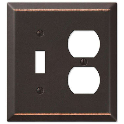 Century Aged Bronze Toggle / Duplex Outlet